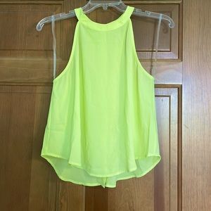 Lush, size S, neon yellow